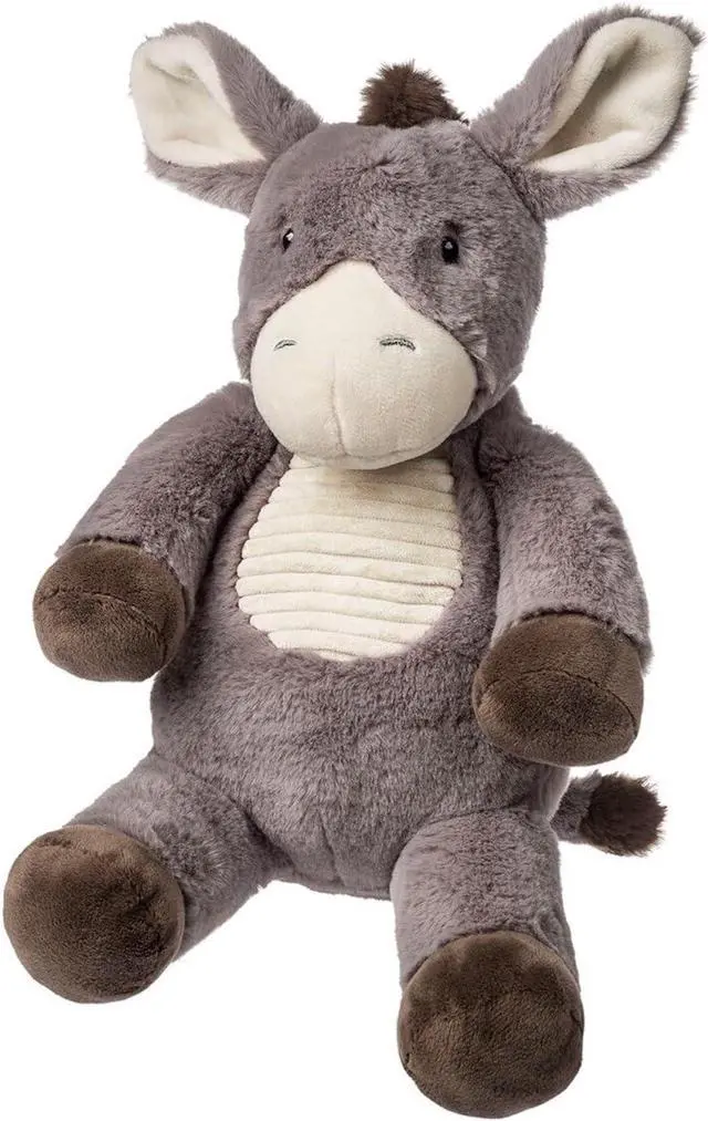 Main image of Mary Meyer Stuffed Animal Huggable Plush Soft Toy, 10-Inches, Dusty Donkey