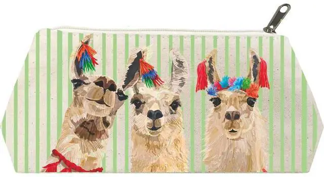 Main image of Paperproducts Design Llama Amigos Cotton Cosmetic Bag (Medium)