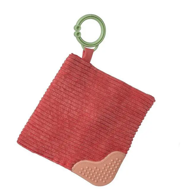 Alt view image 2 of 2 - Mary Meyer Crinkle Teether Toy with Squeaker, 6 x 6-In, Tan Dancing Dachshund