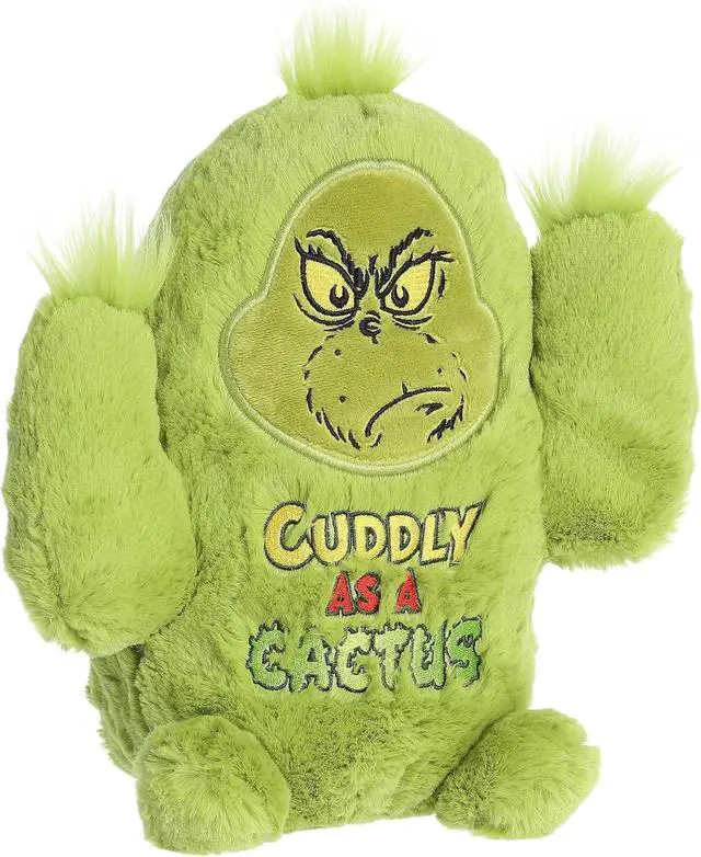 Alt view image 2 of 4 - Aurora® Whimsical Dr. Seuss Prickly Grinch Plush Stuffed Animal Licensed, 9 in