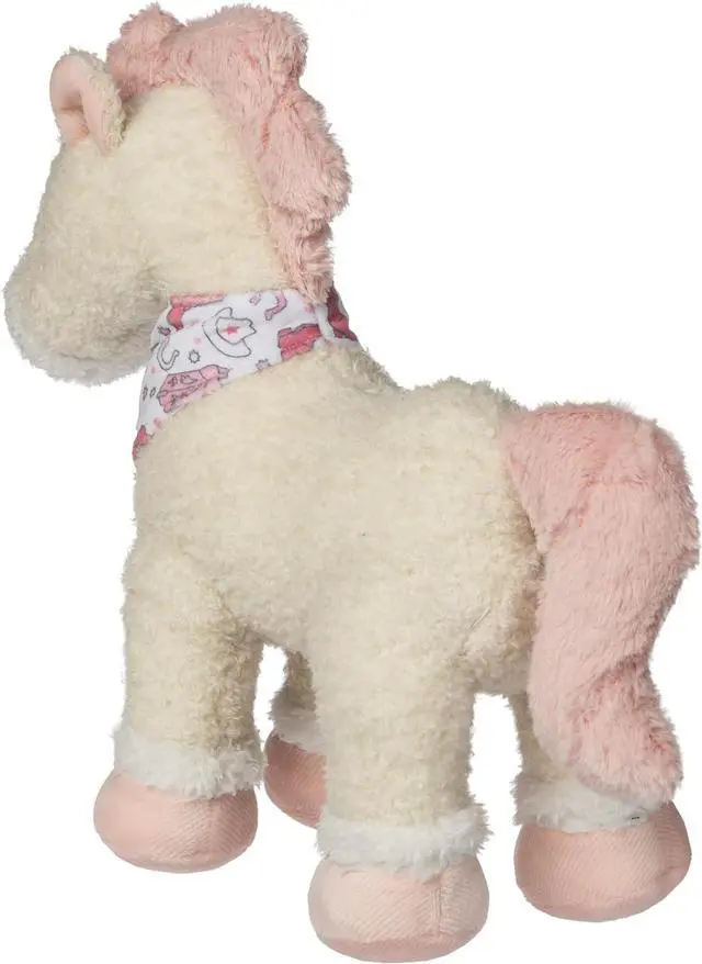 Alt view image 3 of 3 - Mary Meyer Stuffed Animal Huggable Plush Soft Toy, 10-Inch, Cream Giddy Up Pony