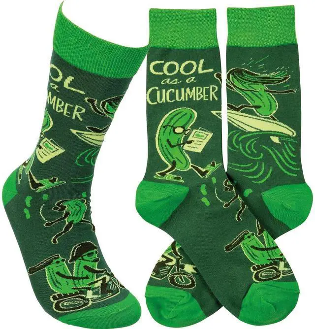 Main image of Primitives by Kathy 113084 Cool as a Cucumber Socks