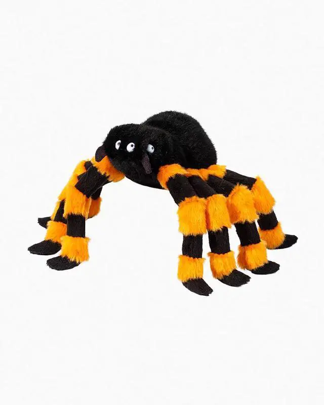 Main image of Douglas Harry Halloween Spider Orange and Black Plush Stuffed Animal Toy, 13"