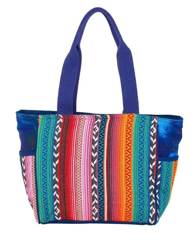 Alt view image 2 of 3 - Laurel Burch Woof Dog Medium Tote, 17" x 6" x 10"
