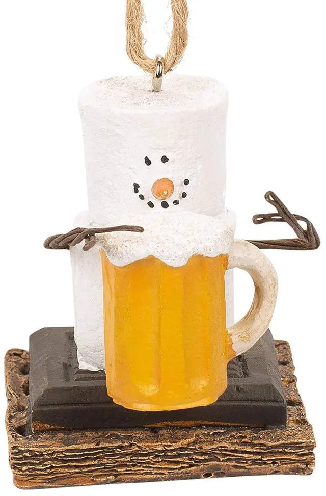 Main image of Toasted S'Mores "Original Beer Mug" Christmas/ Everyday Ornament
