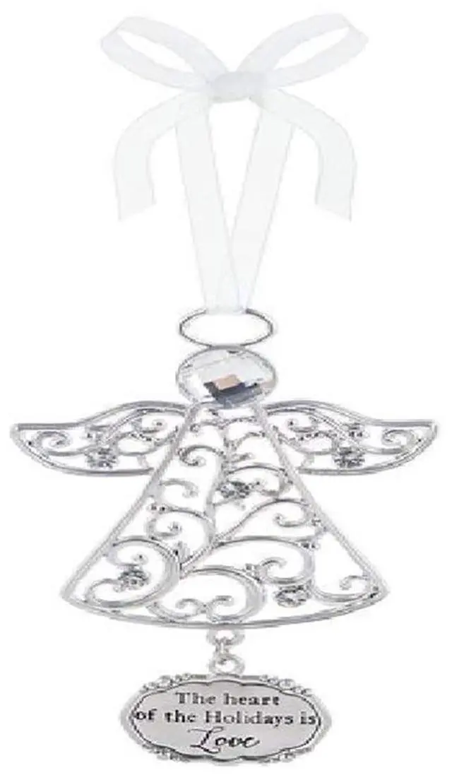 Main image of Ganz Hanging Ornament - The heart of the Holiday is Love