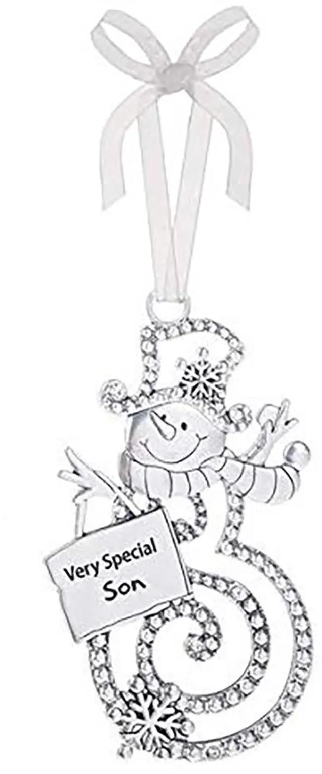 Main image of Ganz Ornament - Very Special Son - Silver