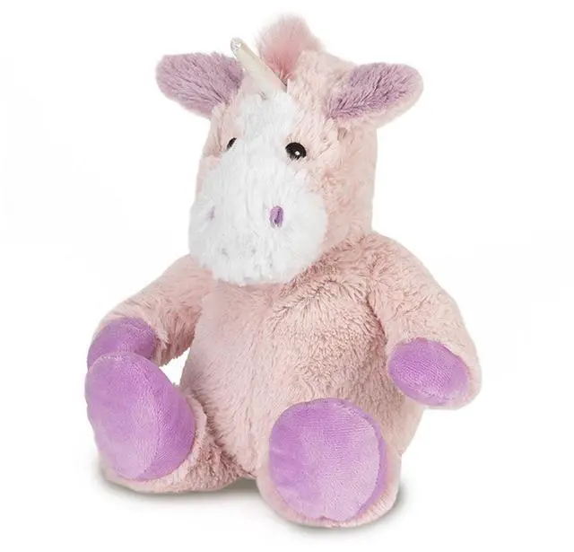 Main image of Warmies® Microwavable French Lavender Scented Plush Pink Unicorn