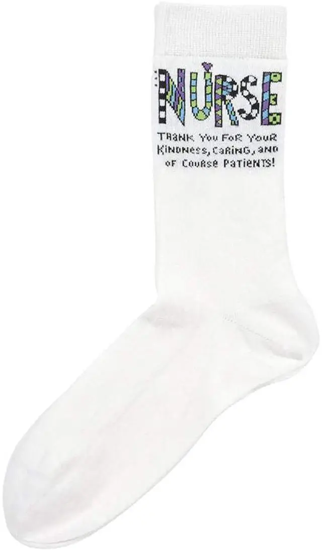 Main image of Enesco Our Name Is Mud Cuppa Doodle Nurse Socks