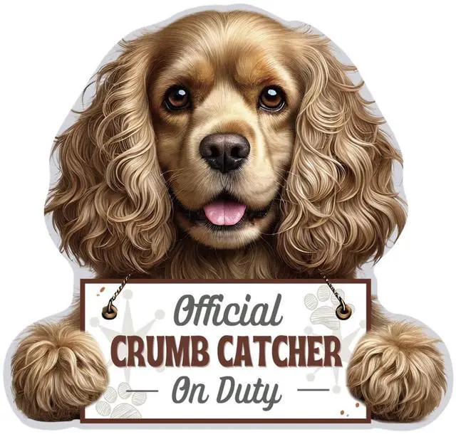 Main image of Pet Breed Sturdy Acrylic Chip Clip w Magnetic Backing, 4", Cocker Spaniel