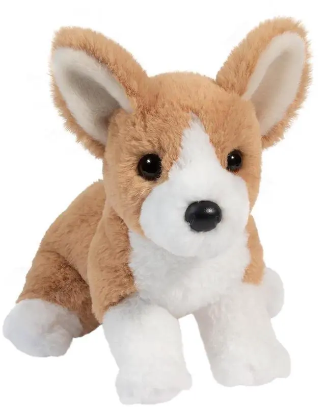 Main image of Douglas Cheekie Soft Corgi Plush Stuffed Animal, 9.5"