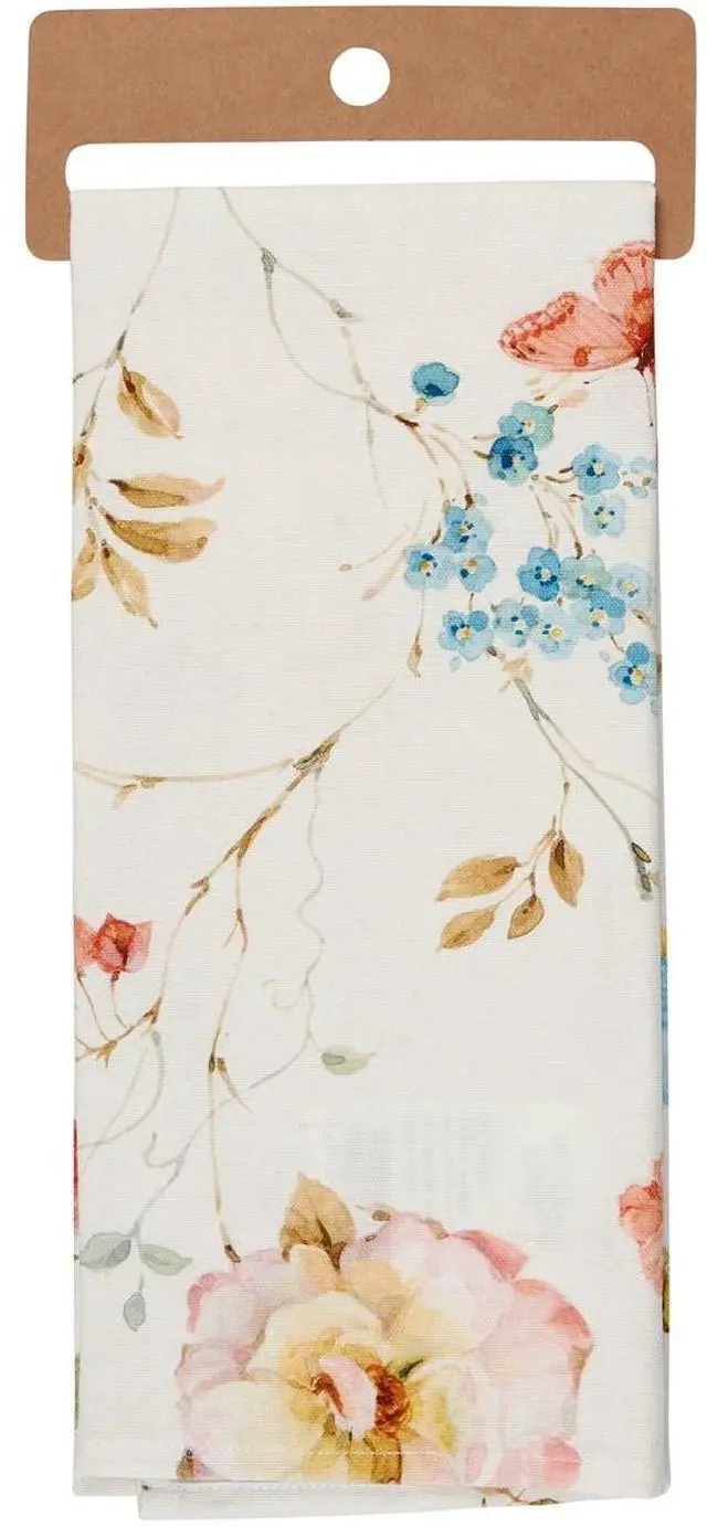 Alt view image 2 of 3 - Primitives by Kathy Kitchen Towel - I Love That You Are My Mom