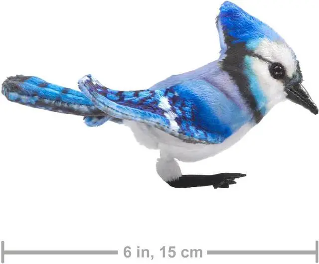 Alt view image 2 of 4 - Folkmanis Mini Blue Jay Finger Puppet