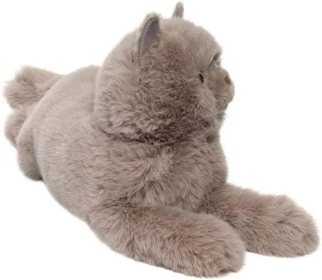 Alt view image 3 of 4 - Douglas Cuddle Toys Juliette 15" Grey Persian Cat Plush Stuffed Animal