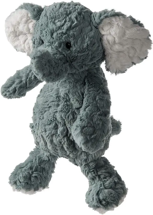 Main image of Mary Meyer Putty Slate Blue Elephant Plush Soft Toy, 12"