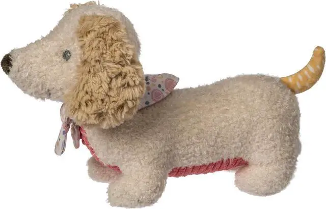 Alt view image 2 of 3 - Mary Meyer Stuffed Animal Huggable Plush Soft Toy, 10-In, Tan Dancing Dachshund