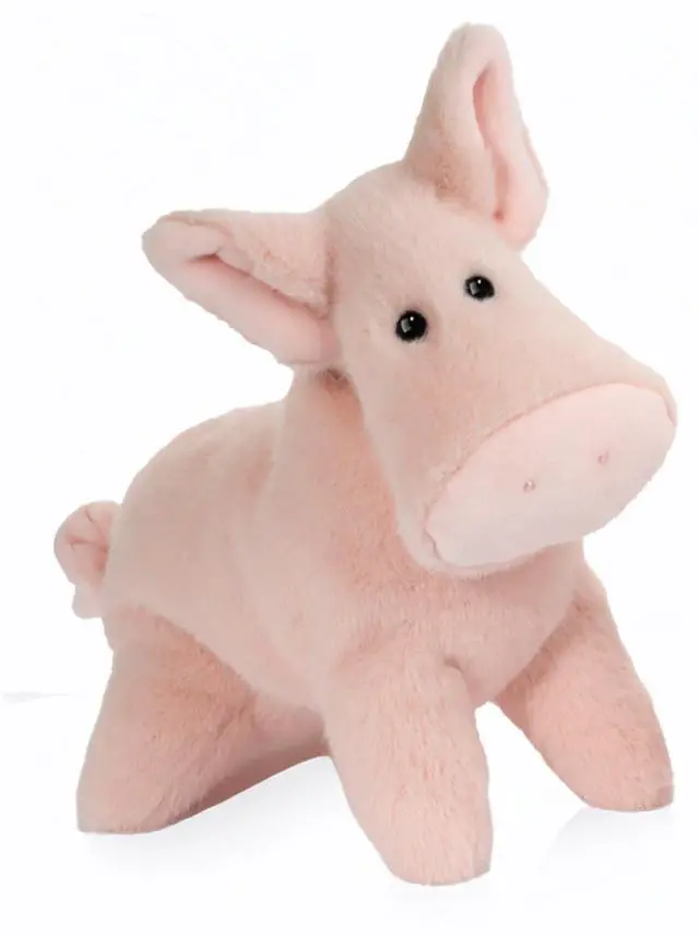 Main image of Douglas Toys Pink Peter Pig Super Muzzle Plush Stuffed Animal Toy, 18" long