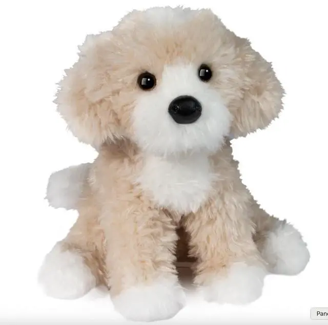 Main image of Douglas Toys Darcy Cream Golden Doodle Plush Stuffed Animal Toy, 9.5" Tall