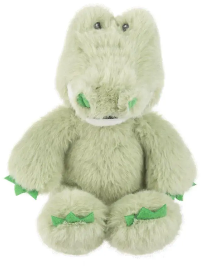 Main image of Ganz Pink Sweetlings Green Alligator Plush Stuffed Animal Toy, 7"