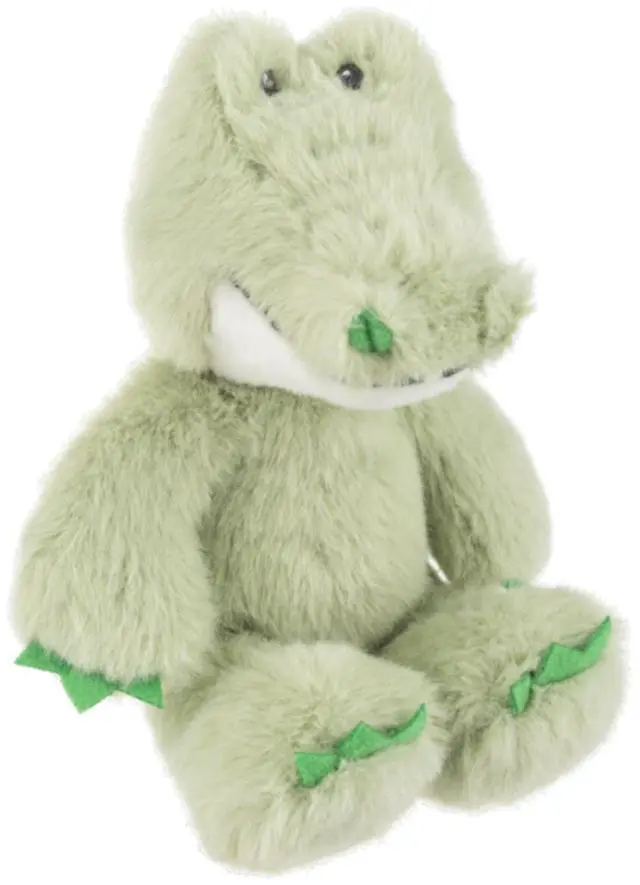 Alt view image 2 of 2 - Ganz Pink Sweetlings Green Alligator Plush Stuffed Animal Toy, 7"
