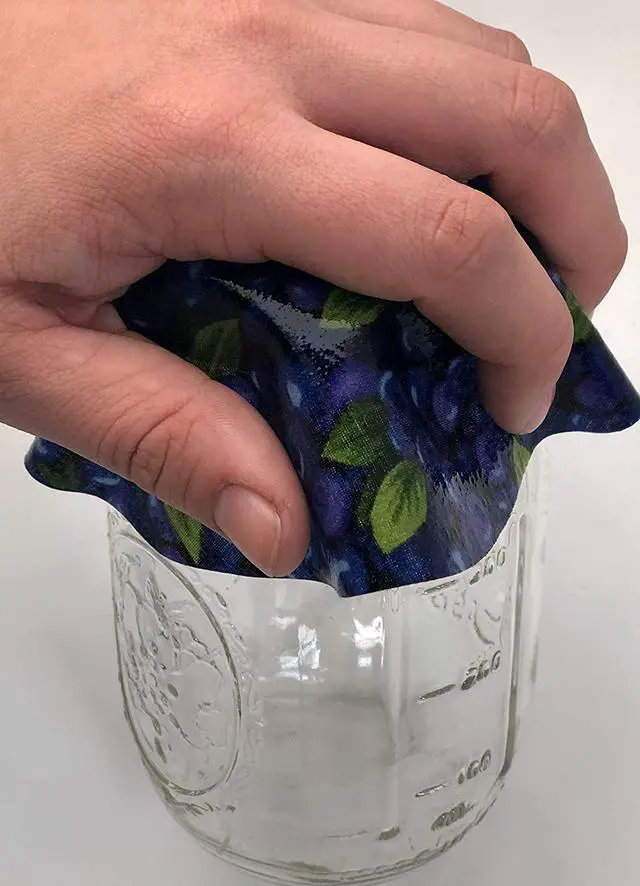 Alt view image 3 of 3 - Andreas Round Silicone Mat Jar Opener, Blueberries, 6.25 Inch
