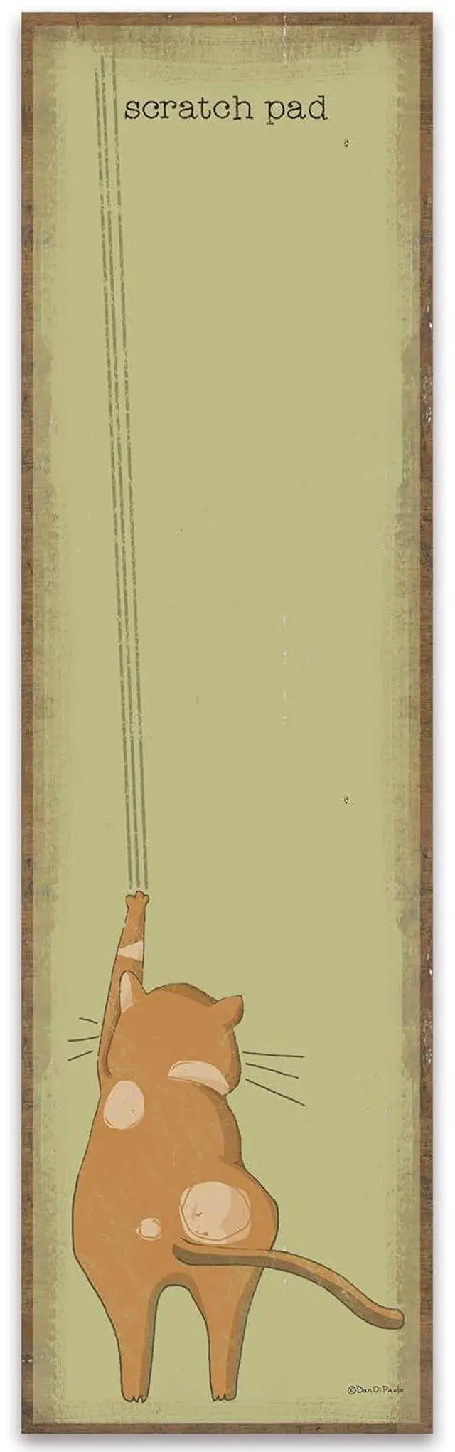 Main image of Primitives by Kathy - Cat Scratch Pad List Pad