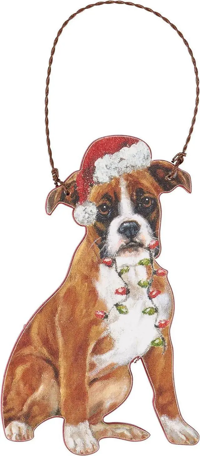 Main image of Primitives By Kathy Boxer with Holiday Lights Wooden Christmas Ornament