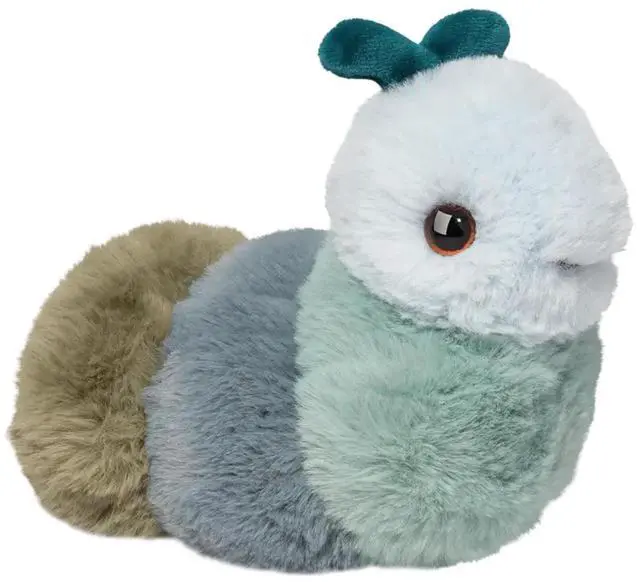 Main image of Douglas Silas Blue Caterpillar Plush Stuffed Animal, 7"