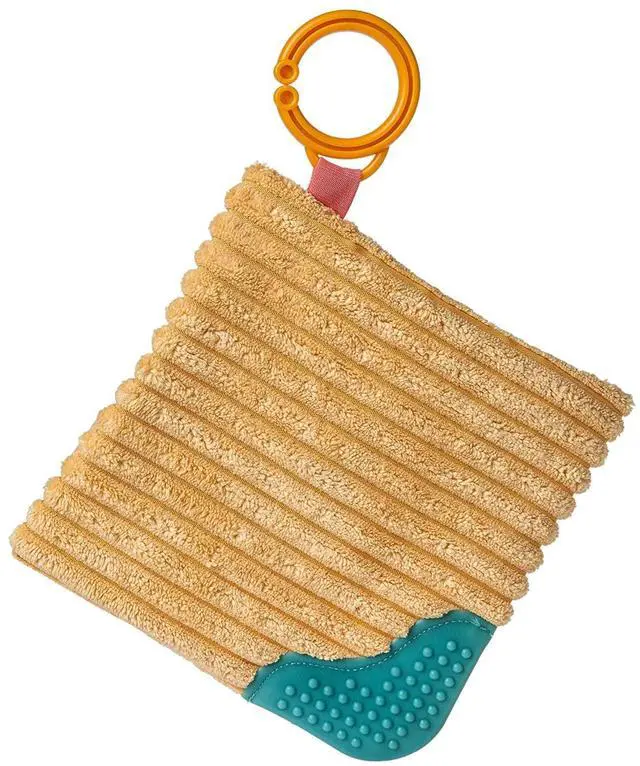 Alt view image 2 of 3 - Mary Meyer Crinkle Teether Toy with Baby Paper and Squeaker, 6", Lil' Hero