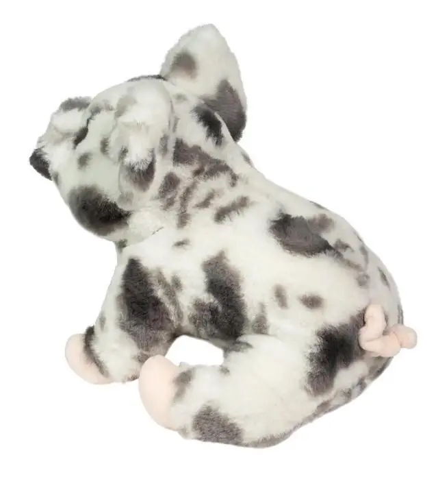 Alt view image 3 of 4 - Douglas Zoinkie Soft Spotted Pig Softie Plush Stuffed Animal, 8"