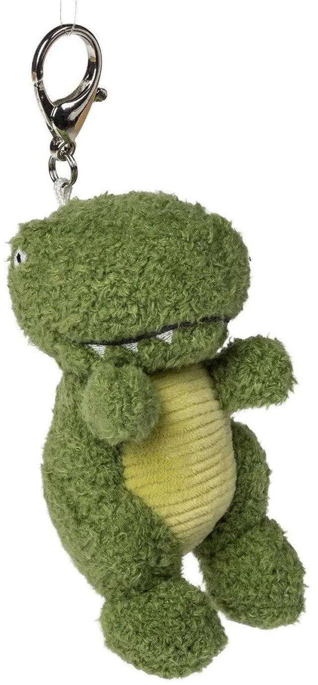 Main image of Mary Meyer Plush Stuffed Animal Backpack, Purse, Bag Charm, Orange T-Rex, 5"