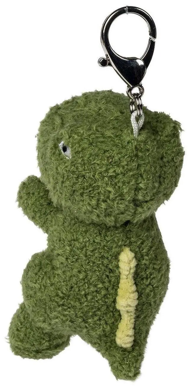 Alt view image 2 of 2 - Mary Meyer Plush Stuffed Animal Backpack, Purse, Bag Charm, Orange T-Rex, 5"