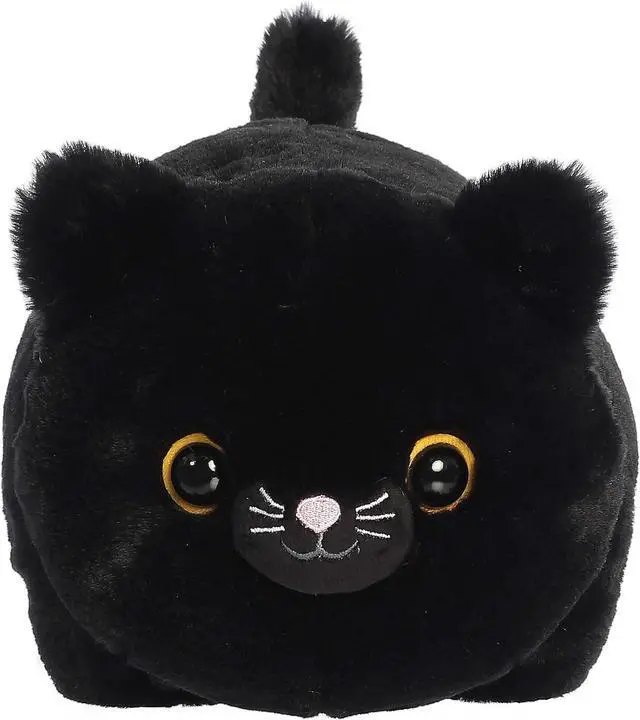 Alt view image 2 of 4 - Aurora® Adorable Spudsters Bella Black Cat Plush Stuffed Animal Toy, 10"