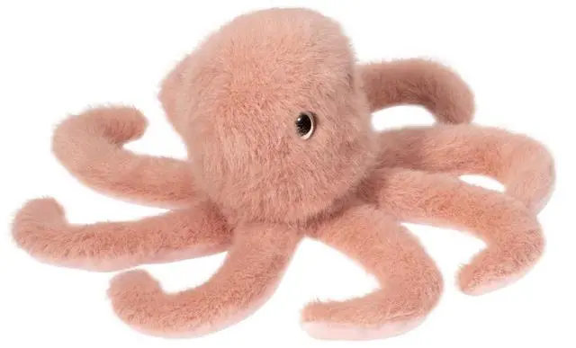Alt view image 4 of 4 - Douglas Mini Pink Octopus Plush Stuffed Animal Toy, 9 Inch