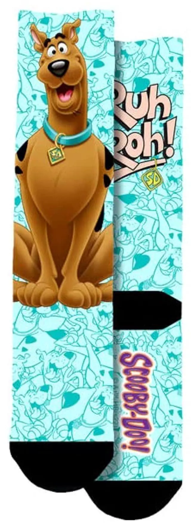 Main image of Spoontiques Scooby Doo Crew Socks - SHOE SIZE (5-10 Men) (7-12 women)