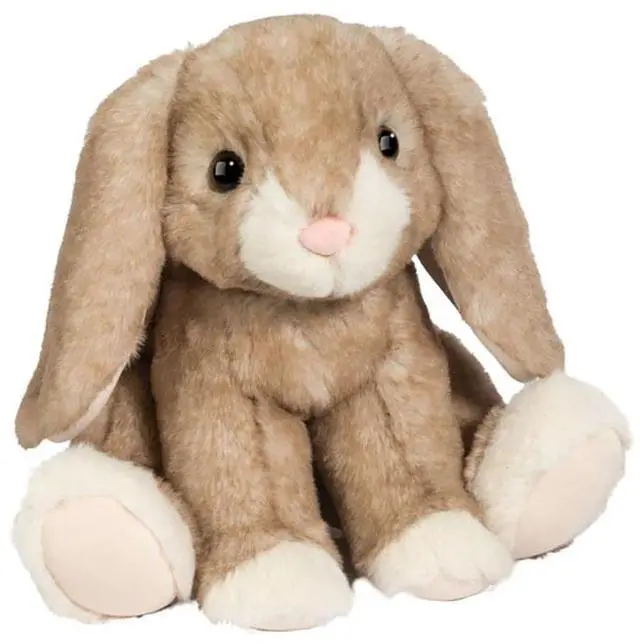 Main image of Douglas Toy Artie Mini Bunny Soft Plush Animal, Natural Tan w White Feet, 6 in