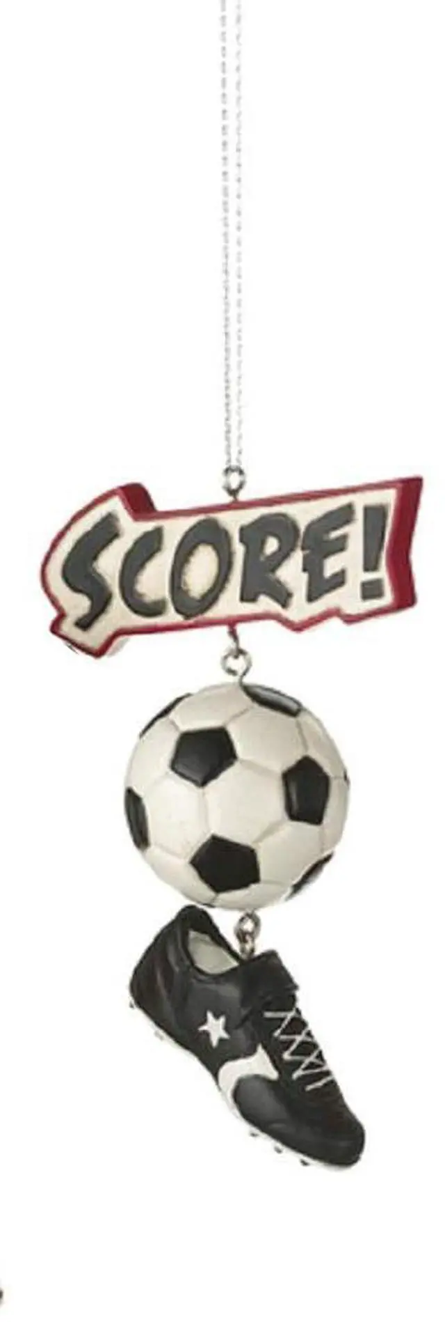 Main image of Midwest-CBK - Sport Score Score! Soccer Ornament, 3.5"