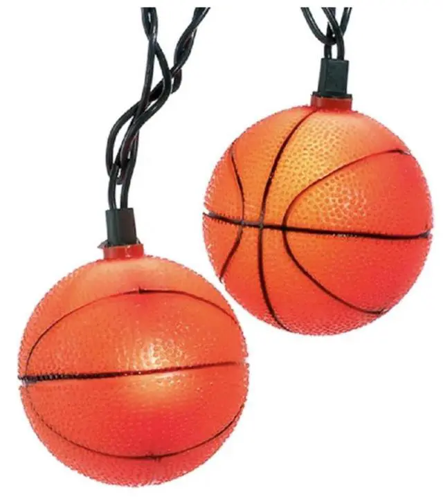 Main image of Kurt Adler 10-Light Basketball Light Set