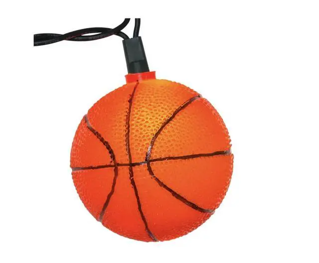 Alt view image 2 of 4 - Kurt Adler 10-Light Basketball Light Set