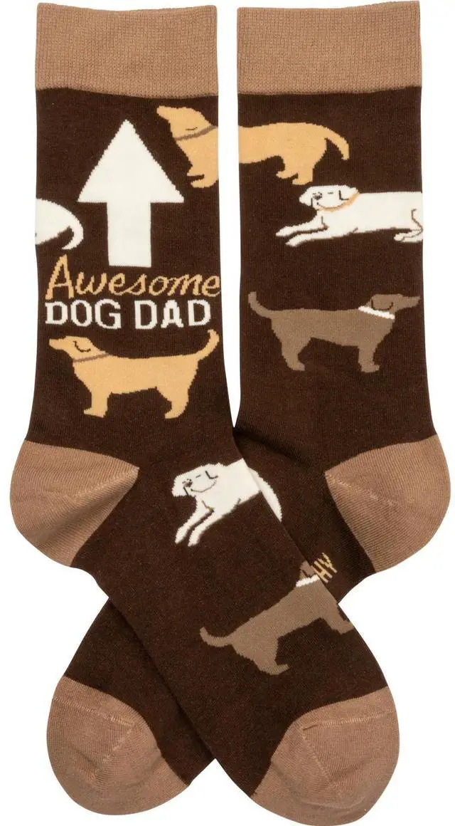 Alt view image 2 of 3 - Primitives By Kathy Socks - Awesome Dog Dad