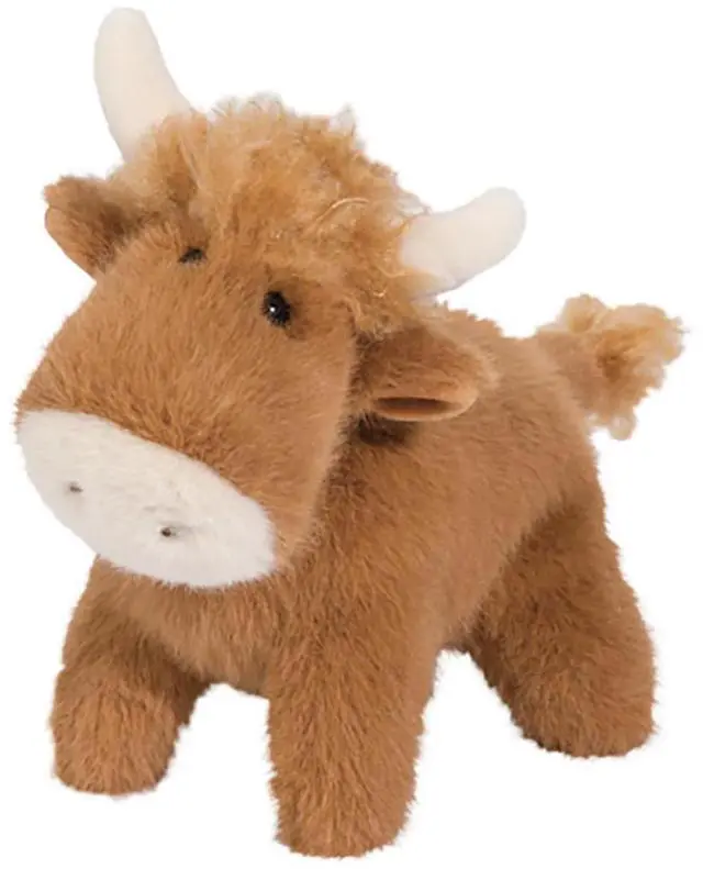 Main image of Douglas Toys Hank Highland Cow Muzzle Plush Stuffed Animal Toy, 7" long