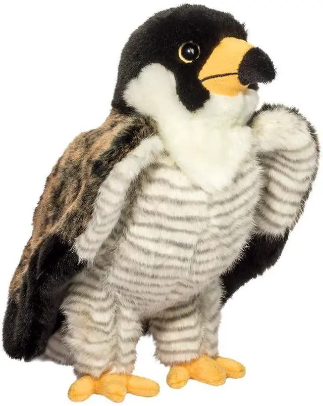 Main image of Douglas Houston 11" Peregrine Falcon Stuffed Animal Plush Bird Cuddle Toy
