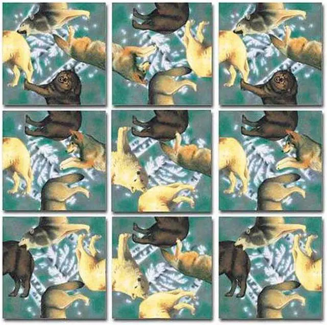 Alt view image 3 of 3 - Scramble Squares: Wolves