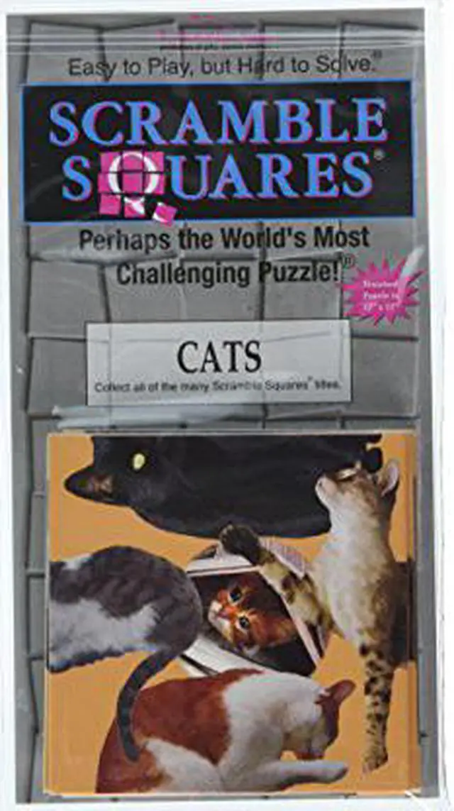 Main image of Scramble Square Puzzle: World's Most Challenging Puzzle - Cat