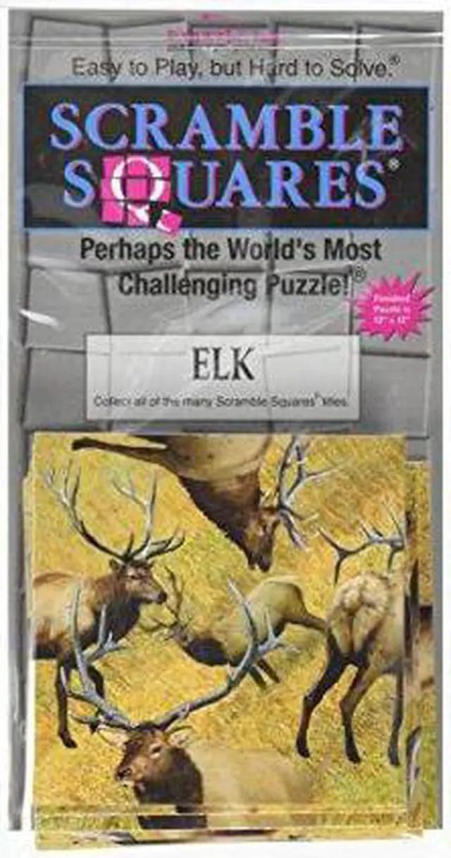 Main image of Scramble Squares Puzzle Elk