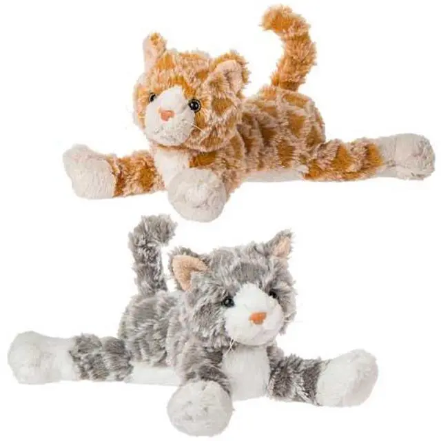 Alt view image 2 of 2 - Mary Meyer Fab Fuzz Waffles Kitten (Gray)