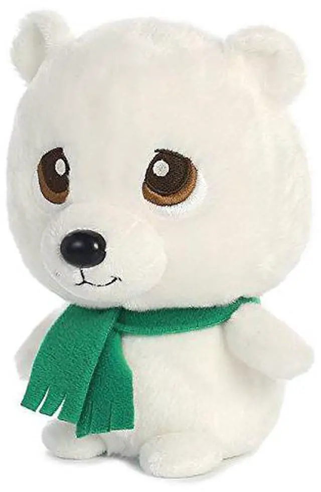 Alt view image 3 of 4 - Aurora World Winter Wuv Polar Bear Plush Stuffed Animal, 8"
