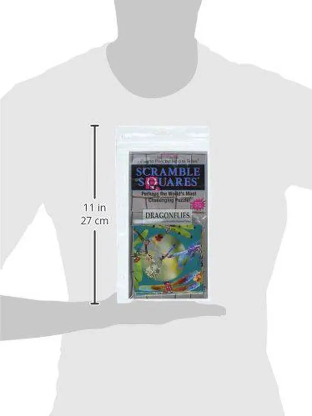 Alt view image 2 of 2 - Scramble Squares Puzzle Dragonflies