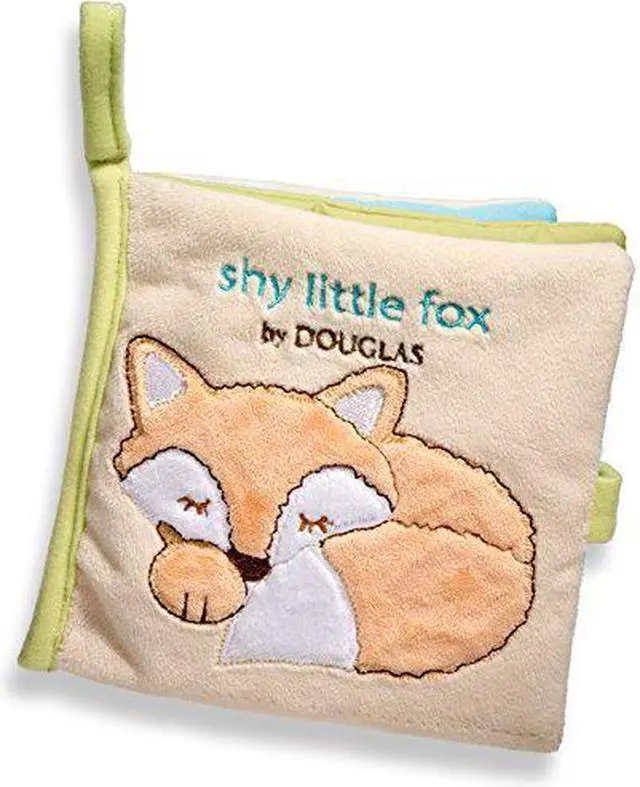Alt view image 2 of 3 - Shy Fox Soft Book 6 inch - Baby Stuffed Animal by Douglas Cuddle Toys (6400)