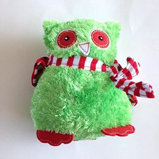Main image of Mary Meyer Green Holiday Yuletide Owl Plush Stuffed Animal Toy, 5.5"